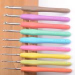 Kim móc len sợi cán dẻo size từ 2mm đến 6mm | Phụ kiện đan len